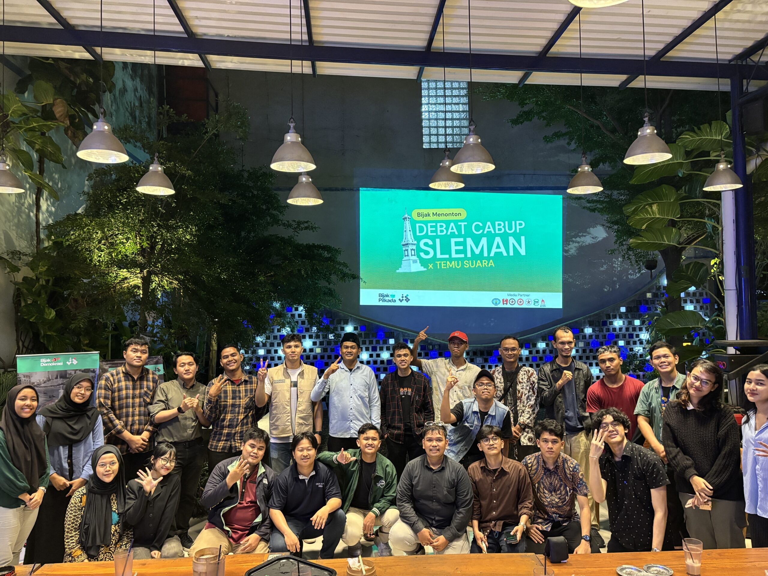 Bijak Menonton Debat Cabup Sleman: Anak Muda Sleman Terlibat Aktif dalam Mengawal Pilkada