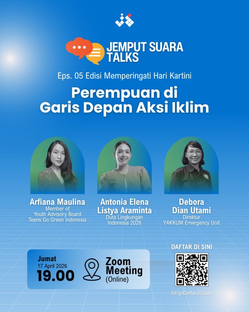 JS Talks #05 “Perempuan di Garis Depan Aksi Iklim”
